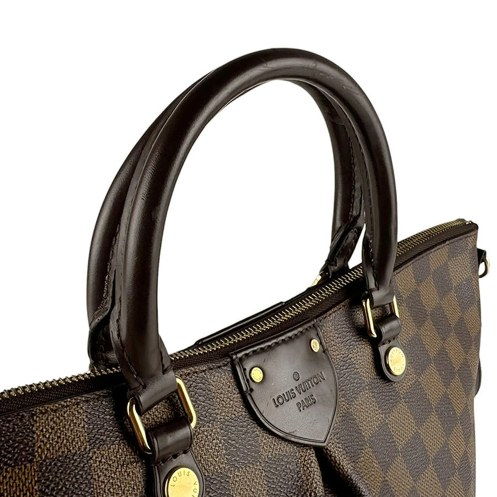 LOUIS VUITTON Brown Damier Canvas Shoulder Bag - Picture 10 of 14